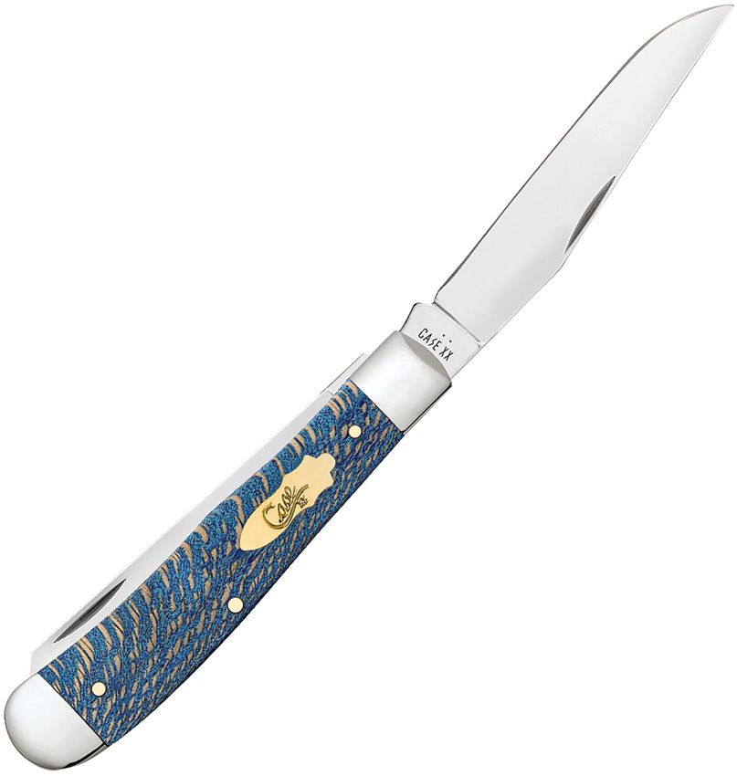 Case Cutlery Trapper Blue Sycamore