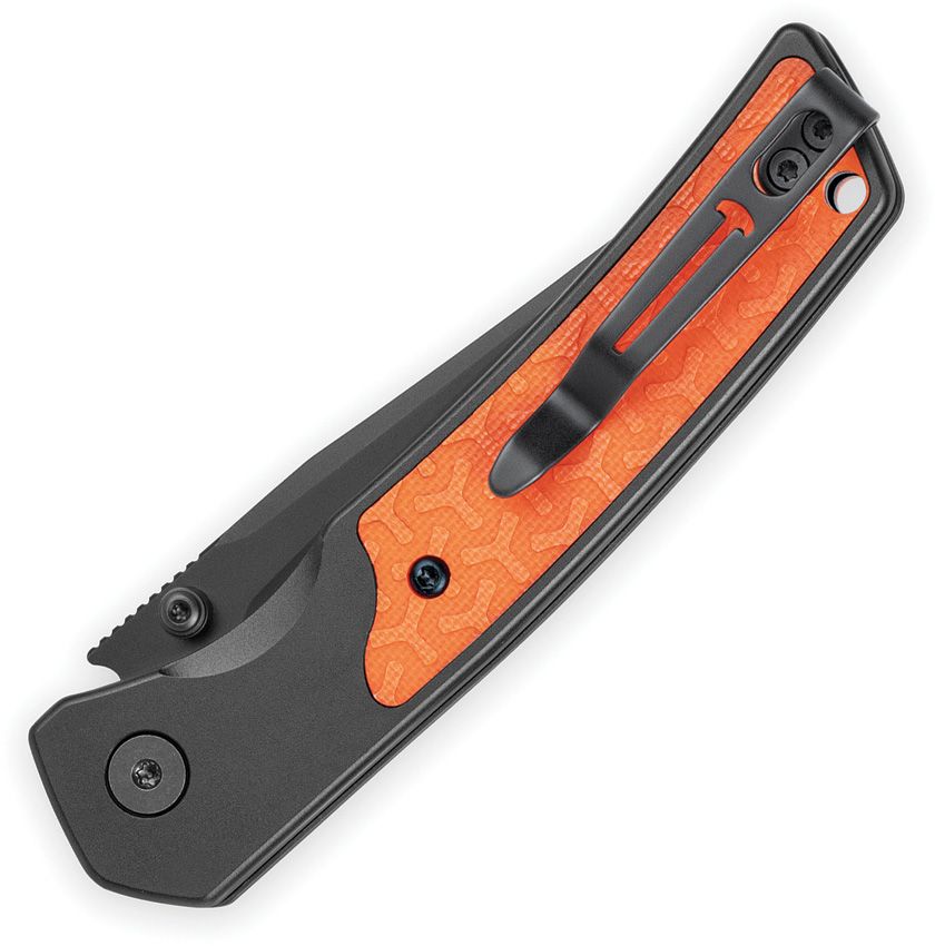 Bestech Knives Icebreaker Button Lock Blk/Org