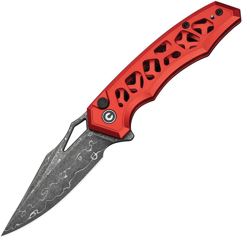 Civivi Anaaki Button Lock Red