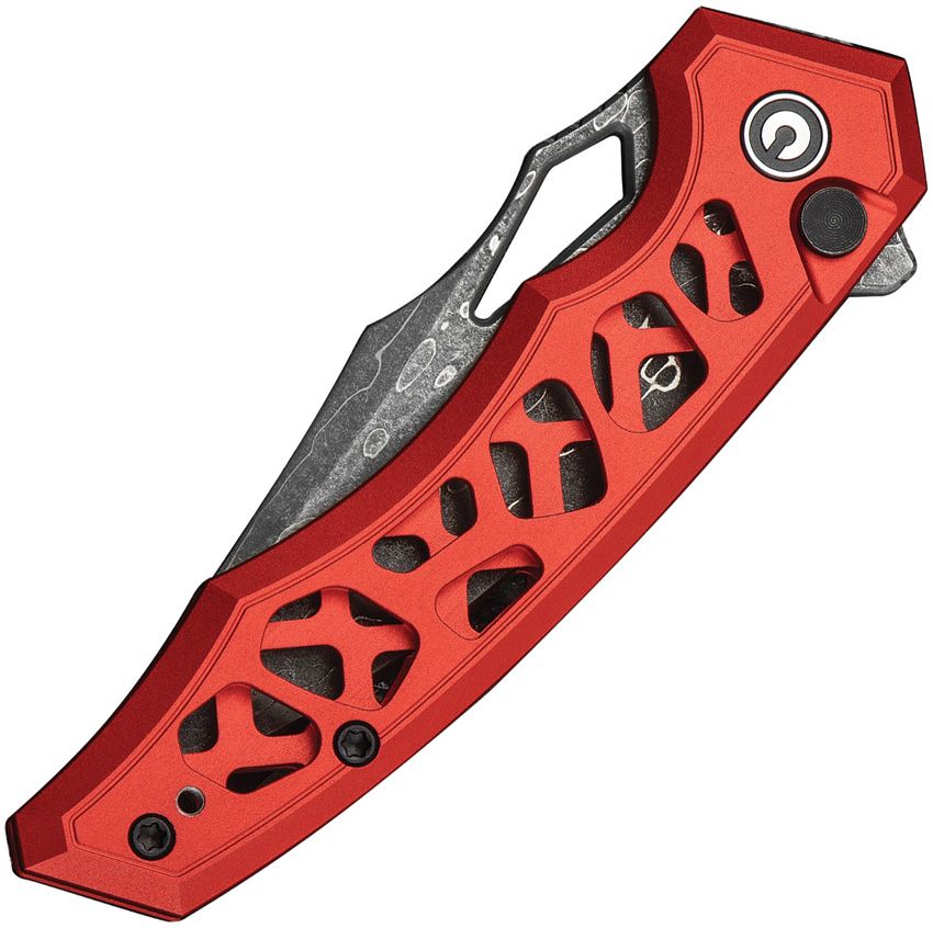 Civivi Anaaki Button Lock Red
