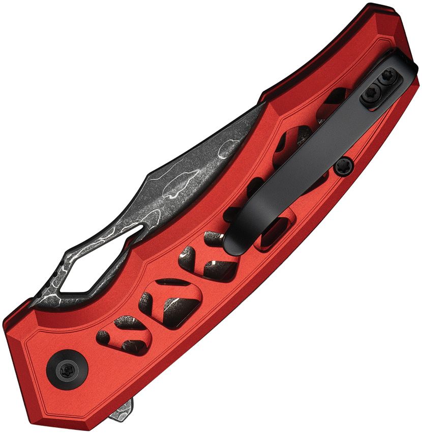 Civivi Anaaki Button Lock Red