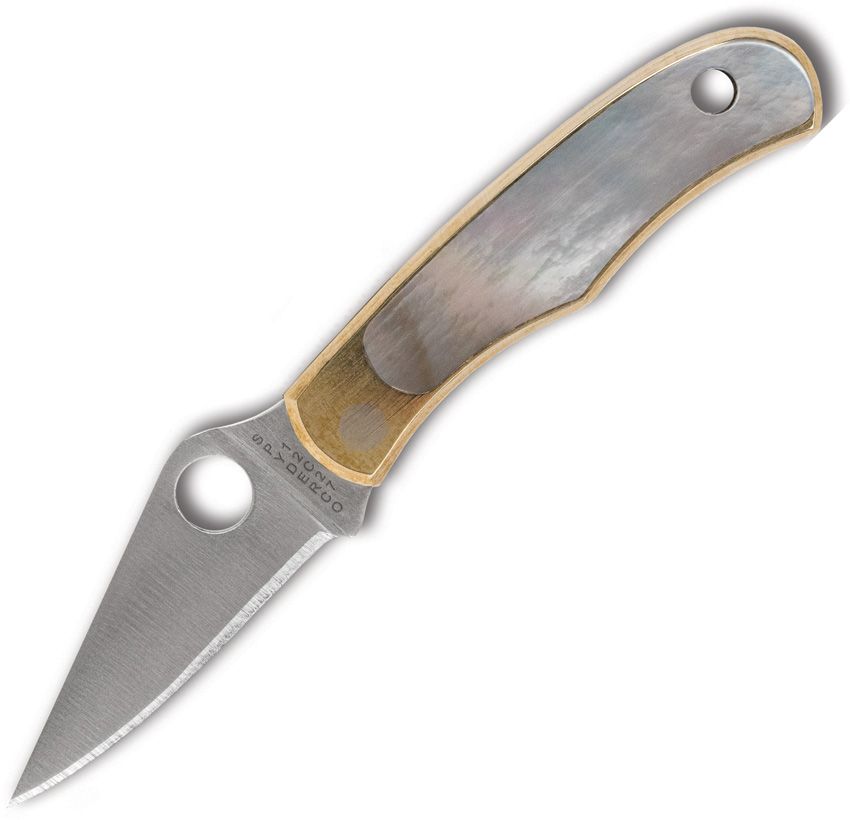 Spyderco Bug Slip Joint Abalone