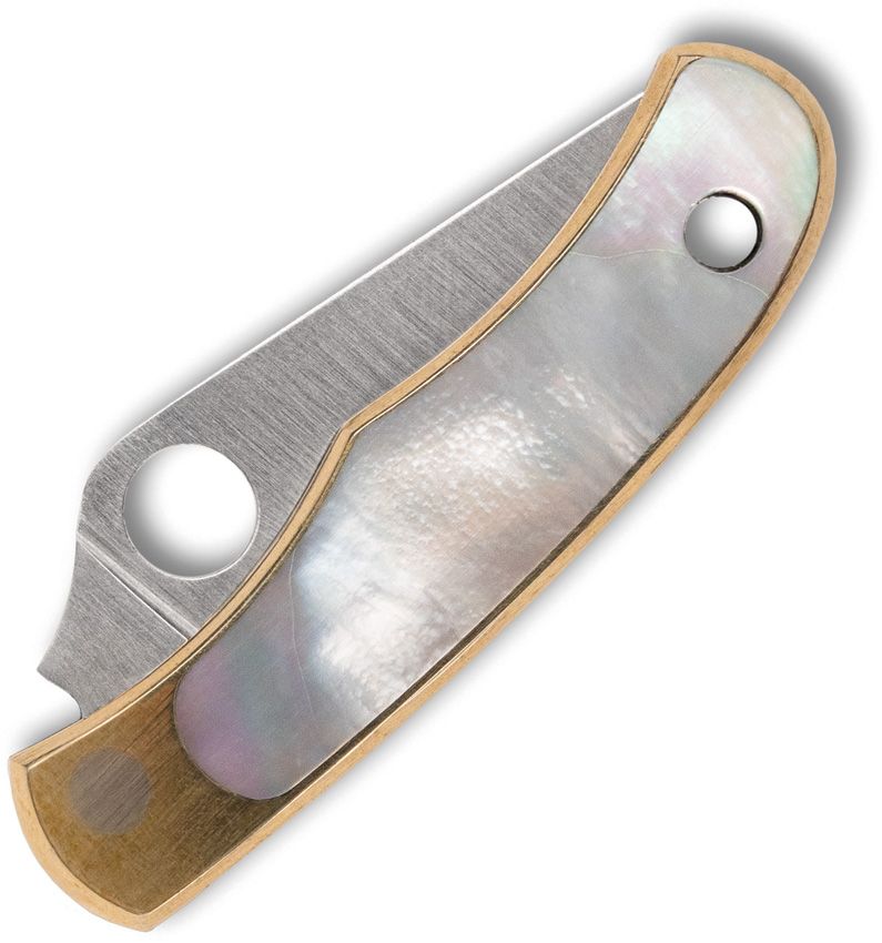 Spyderco Bug Slip Joint Abalone